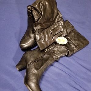 White Mountain Wide Width Calf Height Boots